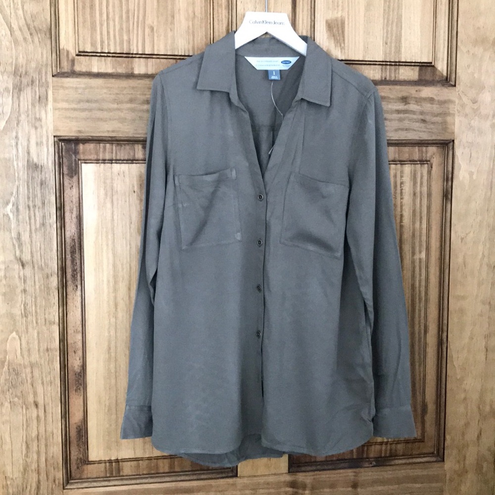 The Boyfriend Shirt by Old Navy